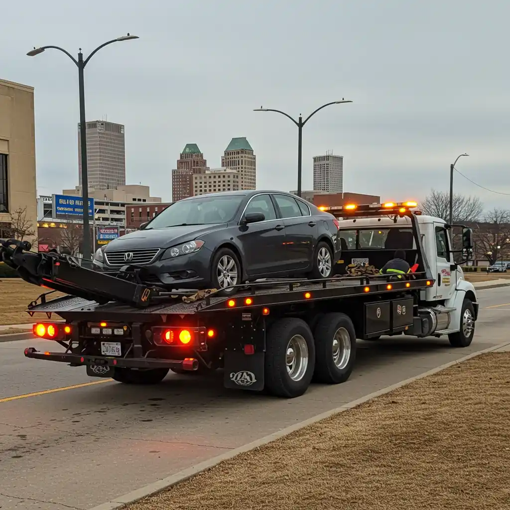 flatbed towing in tulsa